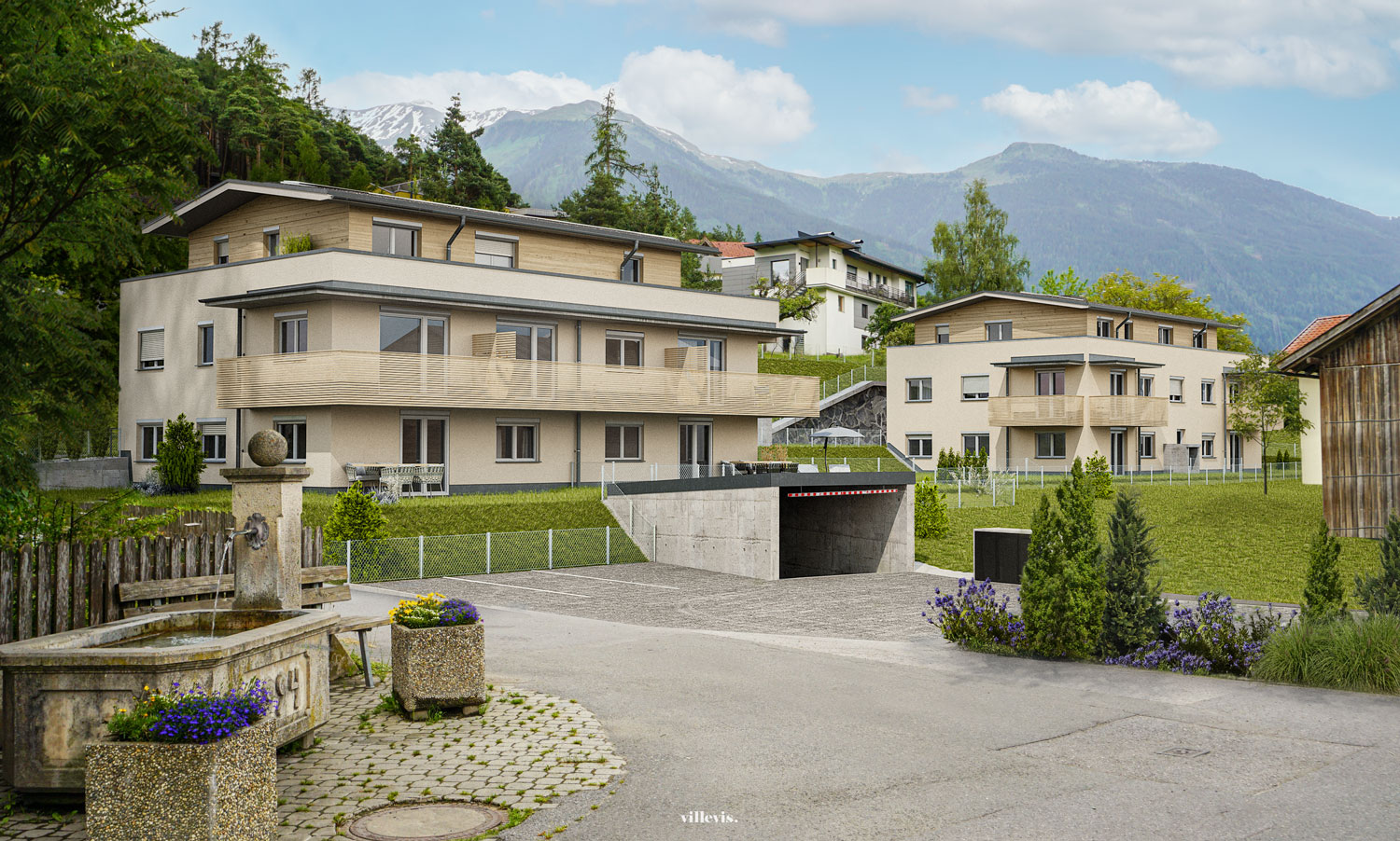 Steiner Wohnbau - Wohnbauprojekt Zein Mieming - Tirol